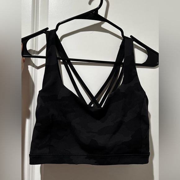 Lululemon Free to be Serene sports bra black camo - Picture 3 of 4